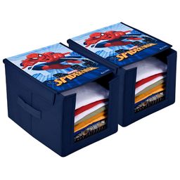 Kuber Industries Navy Blue 2 Pieces Regular Multi-Utility Organisers-37