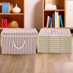 Kuber Industries Cream-Coloured Set of 6 Regular Drawer Organiser Organisers-39