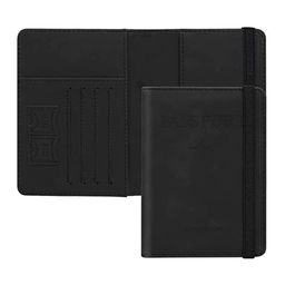 HOUSE OF QUIRK Unisex Textured Passport Holder With SIM Card Holder-10