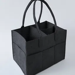 Kuber Industries Black Handbag Organiser-50