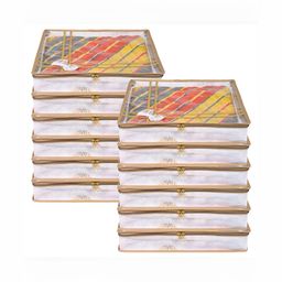 Kuber Industries White Set of 6 Regular Drawer Organiser Organisers-23