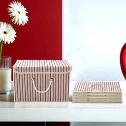 Kuber Industries Cream-Coloured Set of 5 Regular Drawer Organiser Organisers-34