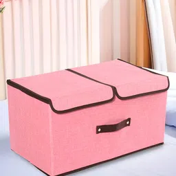 Kuber Industries Pink Regular Drawer Organiser-1