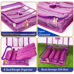 atorakushon Purple Bangle Organiser-26