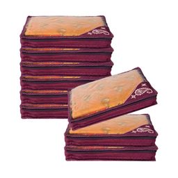 Kuber Industries Purple 3 Pieces Regular Multi-Utility Organisers-image-7