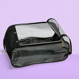 atorakushon Set Of 5 Black Solid Reusable Shoe Organisers-12