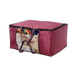 Stylista Maroon & Black Water Resistant Sweater Bag Organiser-picture-58