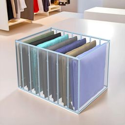 Kuber Industries Grey Wardrobe Drawer Organisers-27