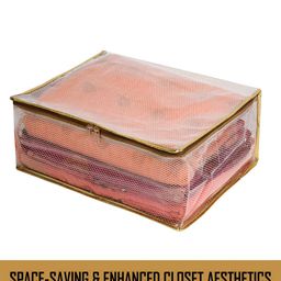 Kuber Industries Gold-Toned 2 Pieces Regular Multi-Utility Organisers image 3