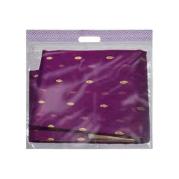 Kuber Industries Set Of 24 Solid Saree Covers With Transparent Window image 4