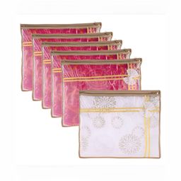 Kuber Industries White Set of 6 Regular Drawer Organiser Organisers image 5