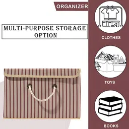 Kuber Industries Cream-Coloured Set of 2 Regular Drawer Organiser Organisers image 3