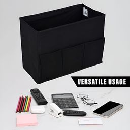 Kuber Industries Black 2 Pieces Reusable Drawer Organisers image 3