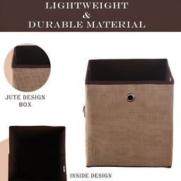 Kuber Industries Brown Set of 5 Regular Multi-Utility Organisers image 4