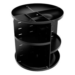 Kuber Industries Black Set of 1 Regular Makeup Organiser Organisers image 5