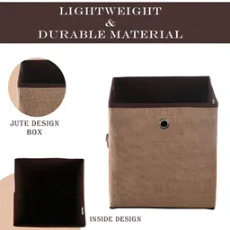 Kuber Industries Brown Set of 6 Regular Multi-Utility Organisers image 3