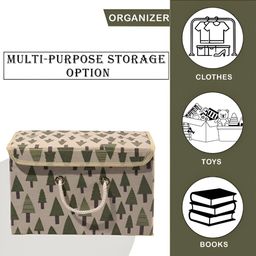 Kuber Industries Cream-Coloured Set of 2 Regular Drawer Organiser Organisers image 4