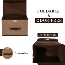 Kuber Industries Brown Set of 4 Regular Drawer Organiser Organisers image 5