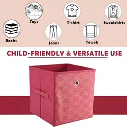 Kuber Industries Maroon Set of 2 Regular Multi-Utility Organisers image 5