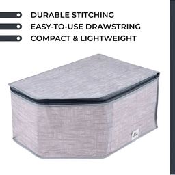 Kuber Industries Grey 12 Pieces Regular Multi-Utility Organisers image 3