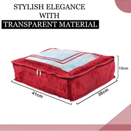 Kuber Industries Maroon Set of 1 Regular Drawer Organiser Organisers image 5