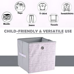 Kuber Industries Grey Set of 6 Regular Multi-Utility Organisers image 2
