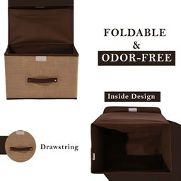 Kuber Industries Brown Set of 5 Regular Drawer Organiser Organisers image 3