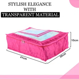 Kuber Industries Maroon Set of 4 Regular Drawer Organiser Organisers image 2