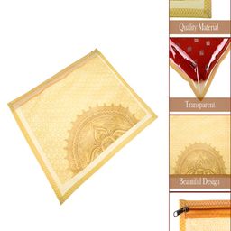 Kuber Industries Cream-Coloured Set of 6 Reusable Drawer Organiser Organisers image 2