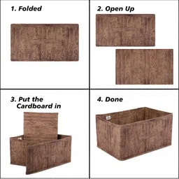 Kuber Industries Brown 2 Pieces Drawer Organiser image 4