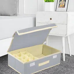 Kuber Industries Grey Reusable Multi-Utility Organisers image 5
