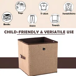 Kuber Industries Brown Set of 6 Regular Multi-Utility Organisers image 5