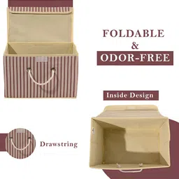 Kuber Industries Cream-Coloured Set of 6 Regular Drawer Organiser Organisers image 2