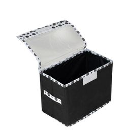 Kuber Industries Black Foldable Storage Box Organisers image 5