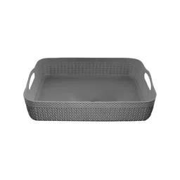 Kuber Industries Set Of 4 Solid Storage Basket Organisers image 2