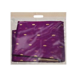 Kuber Industries Set Of 24 Solid Saree Covers With Transparent Window image 2