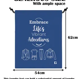 Kuber Industries Navy Blue Set of 3 Regular Multi-Utility Organisers image 2