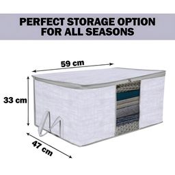 Kuber Industries Grey 6Pcs Regular Multi-Utility Organisers image 3