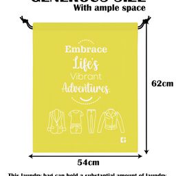 Kuber Industries Black & Yellow 12 Pieces Printed Multi-Utility Organisers image 5