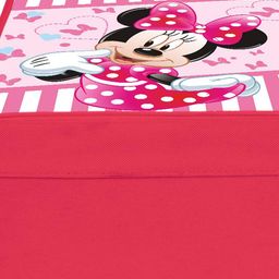 Kuber Industries Pink 2-Pcs Minnie Mouse Printed Foldable Storage Box With Lid image 4