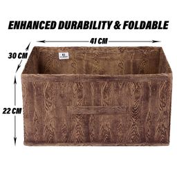 Kuber Industries Brown 2 Pieces Drawer Organiser image 2