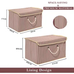 Kuber Industries Cream-Coloured Set of 6 Regular Drawer Organiser Organisers image 3