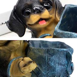 TIED RIBBONS Multicoloured Cute Dog Pen Stand Desk Organizer image 4
