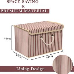 Kuber Industries Cream-Coloured Set of 5 Regular Drawer Organiser Organisers image 4