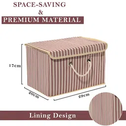 Kuber Industries Cream-Coloured Set of 5 Regular Drawer Organiser Organisers image 2
