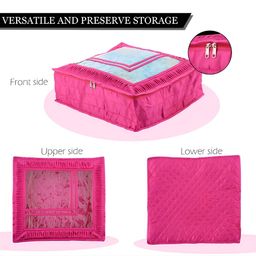 Kuber Industries Pink Set of 1 Regular Drawer Organiser Organisers image 2