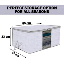 Kuber Industries Grey 3 Pieces Regular Multi-Utility Organisers image 5
