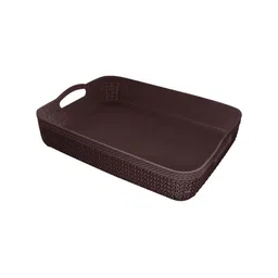Kuber Industries Set Of 4 Solid Storage Basket Organisers image 5