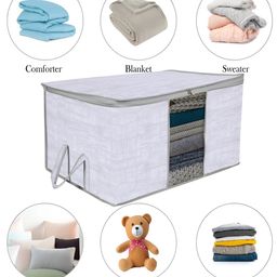 Kuber Industries Grey 4 Pieces Regular Multi-Utility Organisers image 5