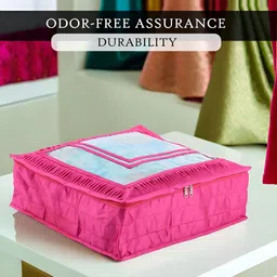 Kuber Industries Pink Set of 6 Regular Drawer Organiser Organisers image 5